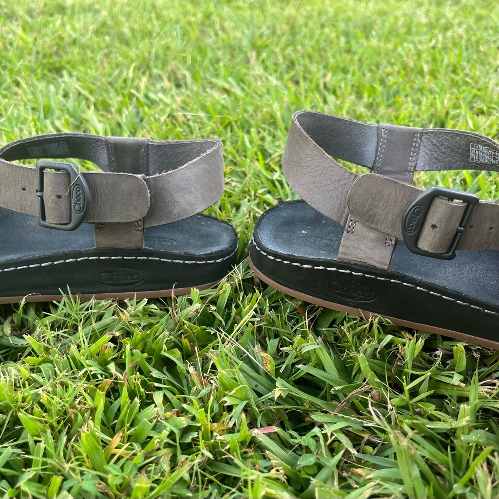 Chaco Wayfarer Sandals Tornado Size 9 Comfort Leather Shoes Buckle - Picture 5 of 8